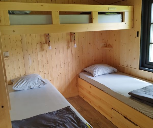 Salle de bain du chalet confort