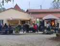 Terrasse du camping des Tourbières