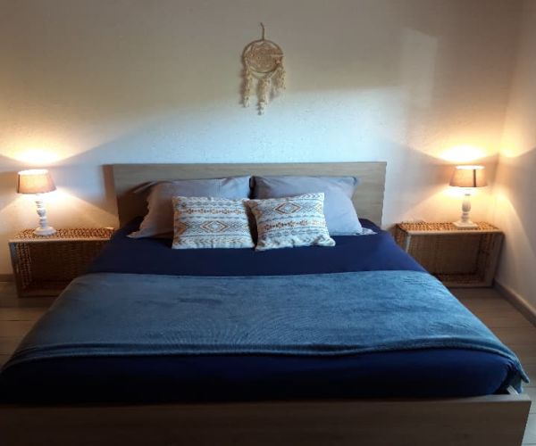 Chambre du gîte bohème